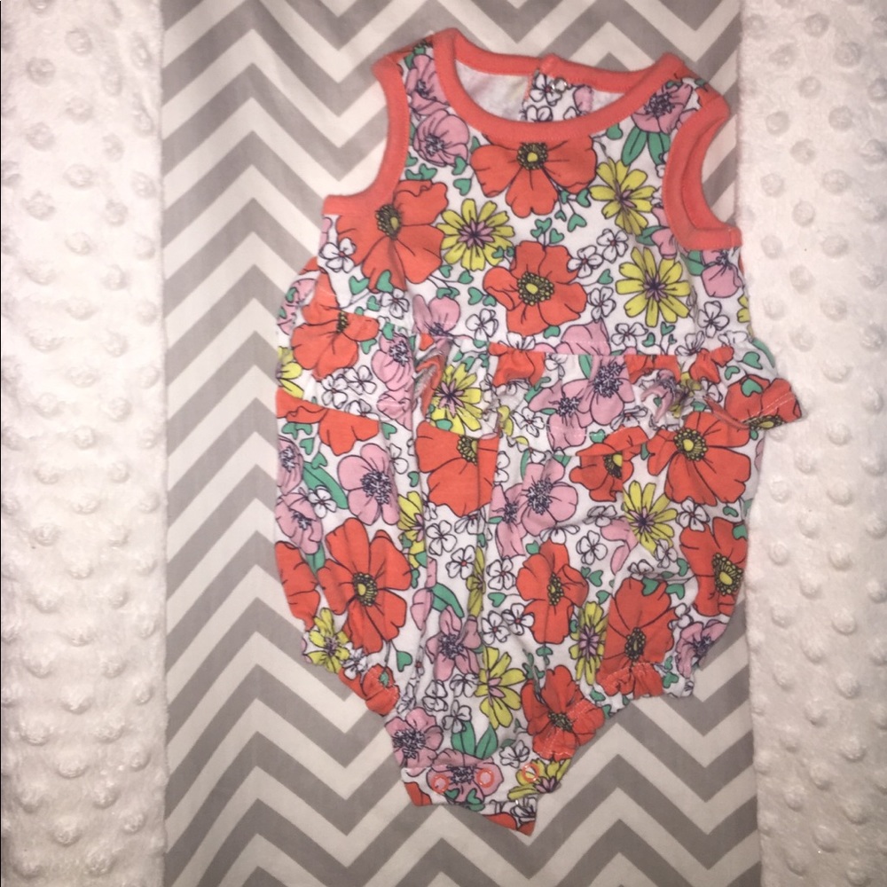 Cat & Jack Floral Onesie 😍